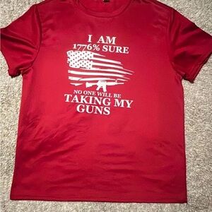 Red Graphic Men's T-Shirt